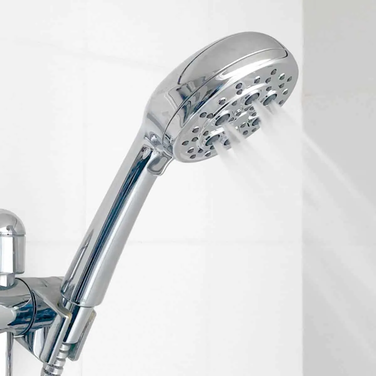 Pfister Vie showerhead on HydroDrench setting