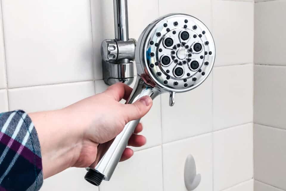 How to Replace a Handheld Shower Head The Handyman's Daughter
