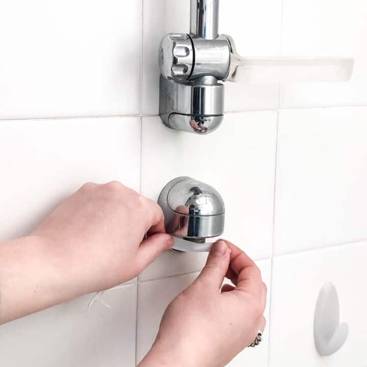 How to Replace a Handheld Shower Head - The Handyman's Daughter