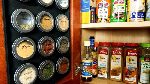 10 Spice Cupboard Organization Ideas- A Cultivated Nest