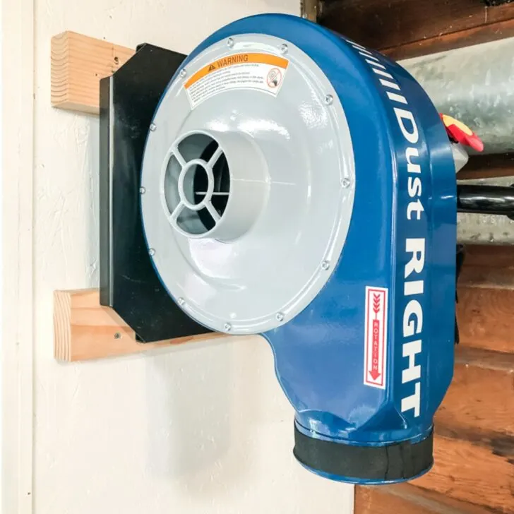 Rockler wall mount dust collector