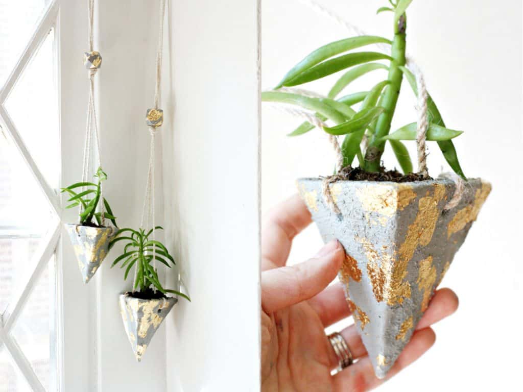 20 Easy DIY Concrete Planter Ideas - The Handyman's Daughter