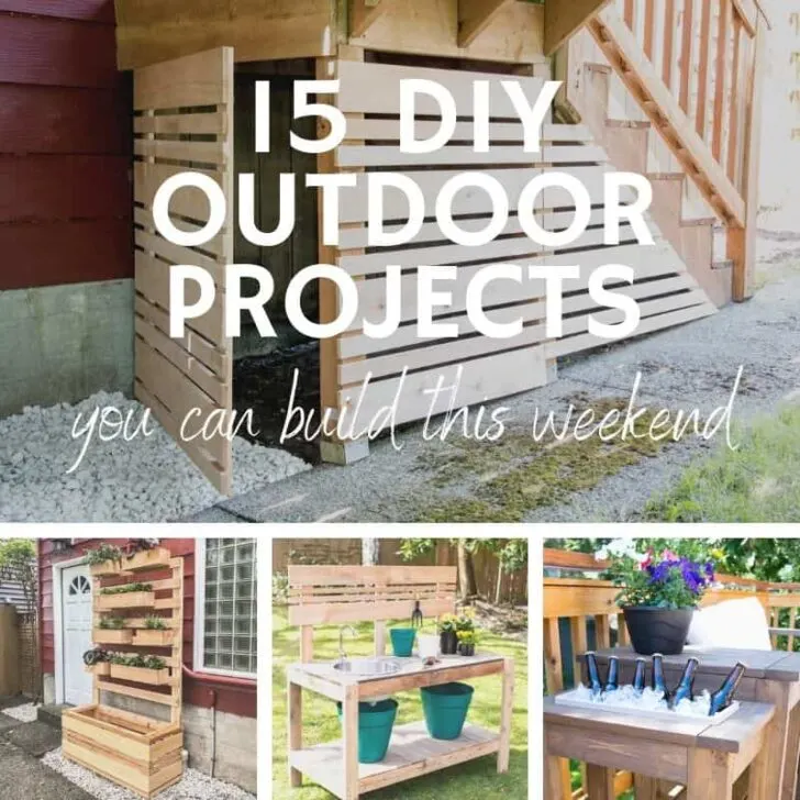 15 DIY outdoor projects you can build this weekend