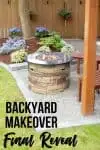 Backyard Makeover final reveal