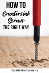 How to Countersink Screws