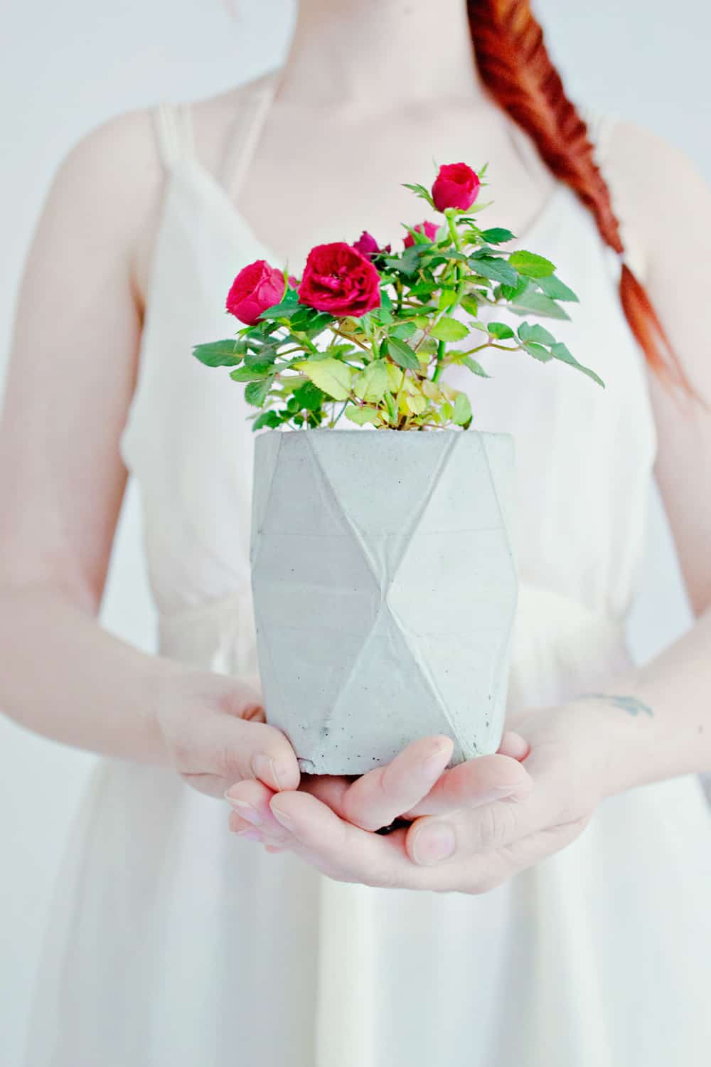 20 Easy DIY Concrete Planter Ideas - The Handyman's Daughter