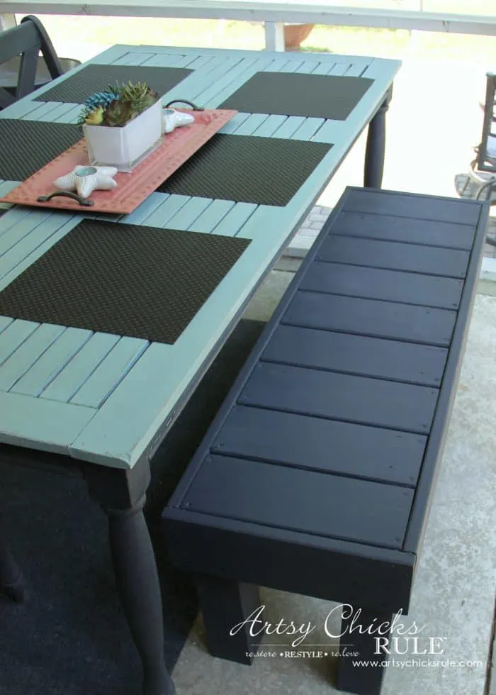 37 Amazing Diy Outdoor Furniture Plans, Outdoor Table Top Material Ideas