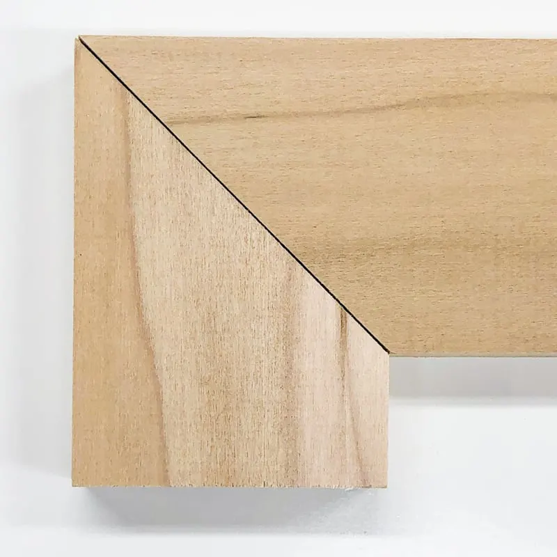 how to use a miter saw to make angled corners