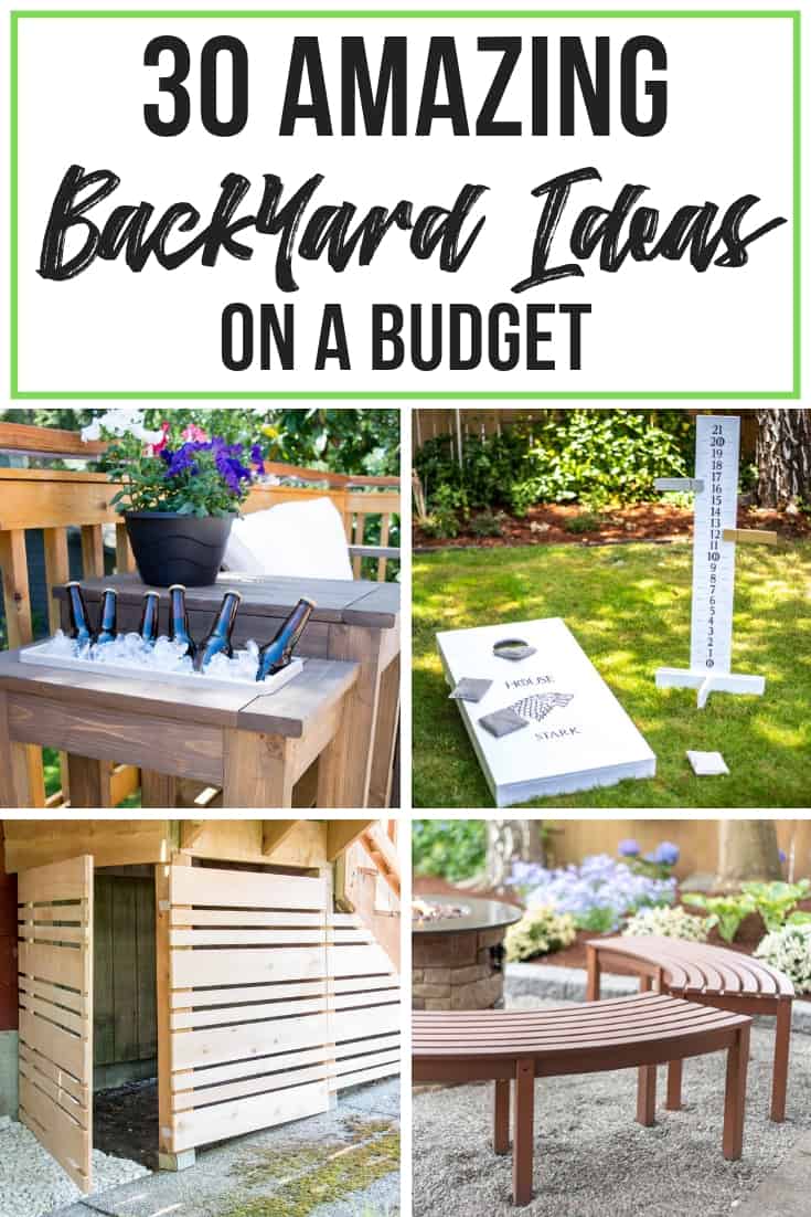 Backyard ideas on a budget