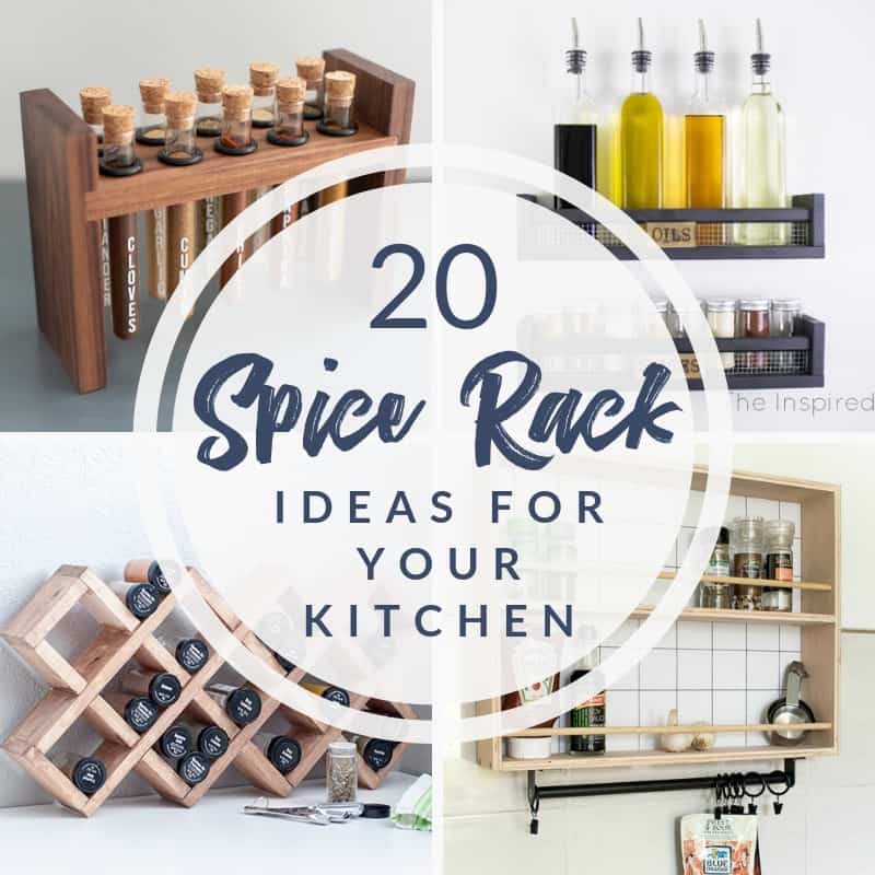 20 Spice Rack Ideas for Better Organization