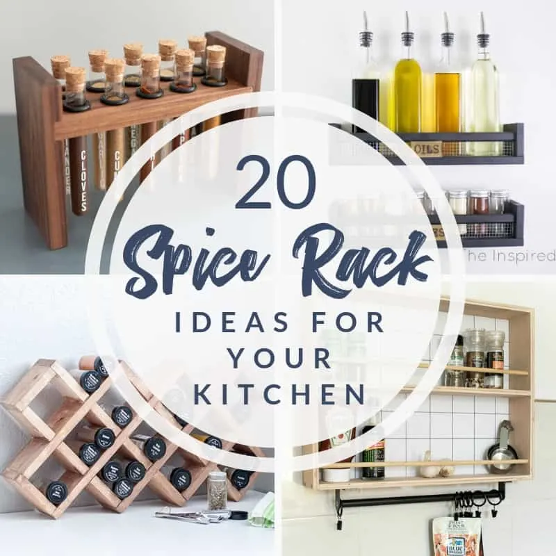 20 spice rack ideas for your kitchen