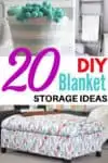 blanket storage ideas
