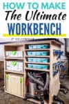 DIY workbench with storage and t-track top