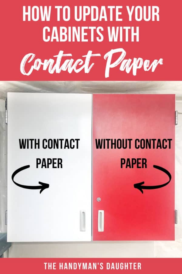 How to Update with Contact Paper The Handyman's Daughter