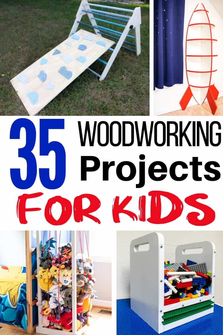 35 woodworking projects for kids