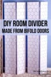 DIY room divider