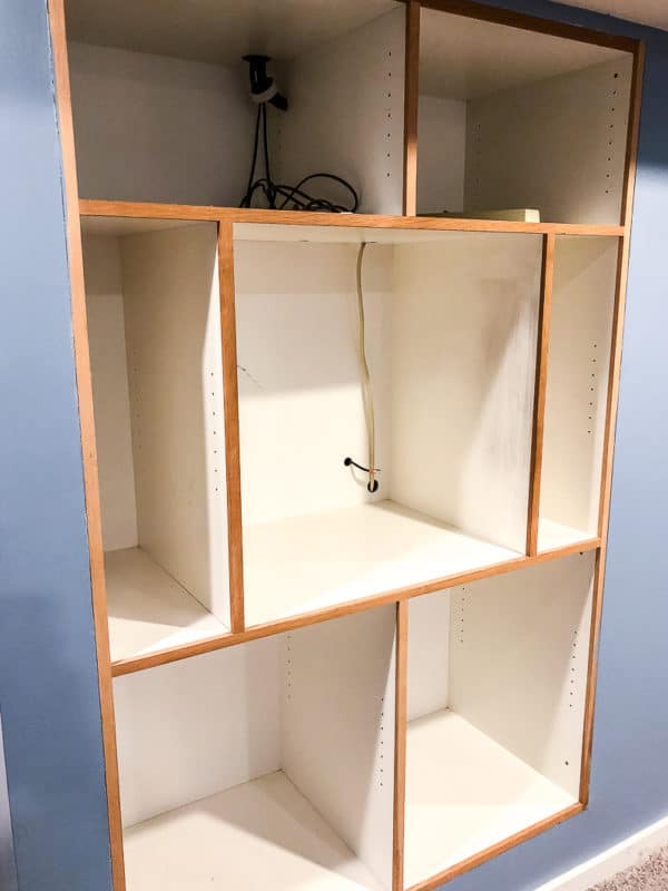 DIY Built In Drywall Entertainment Center The Handyman's Daughter