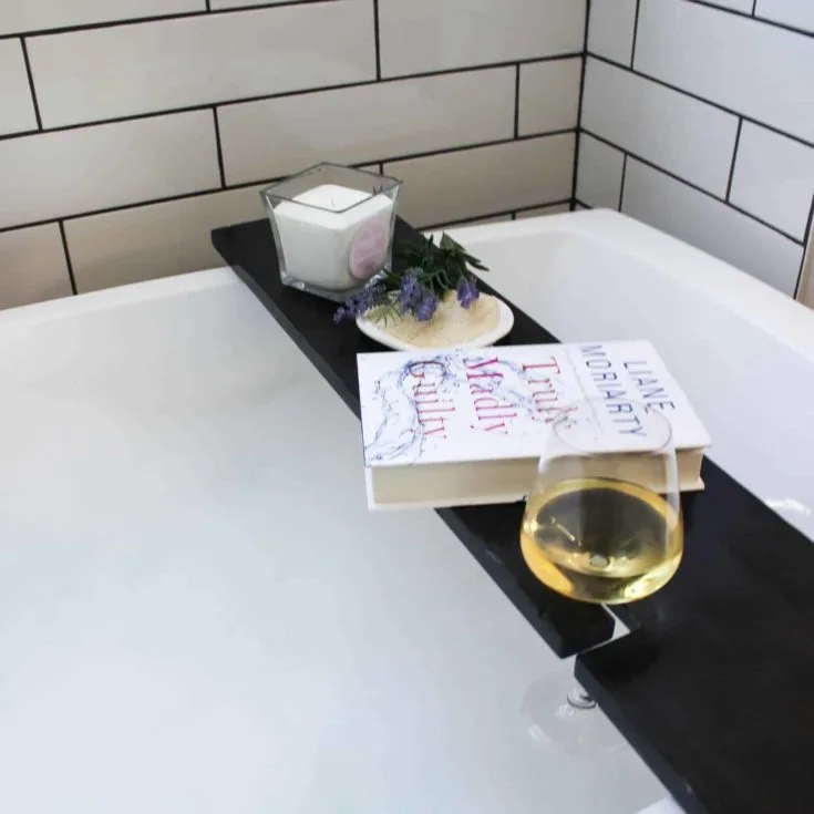 12 DIY Bath Caddies And Trays For Relaxing Experience - Shelterness