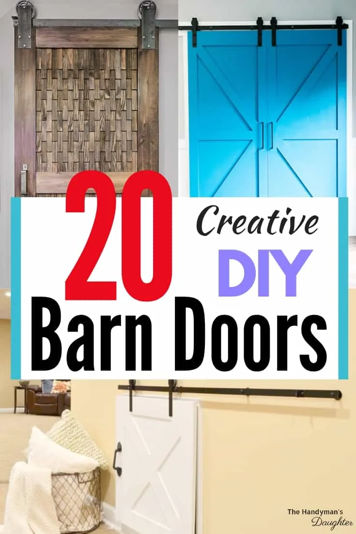 20 creative DIY barn door ideas