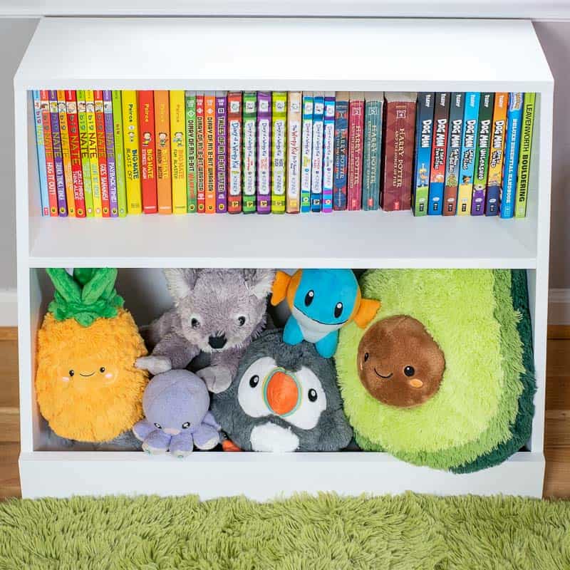 Diy Kids Bookshelf With Toy Storage, Bookcase With Toy Storage