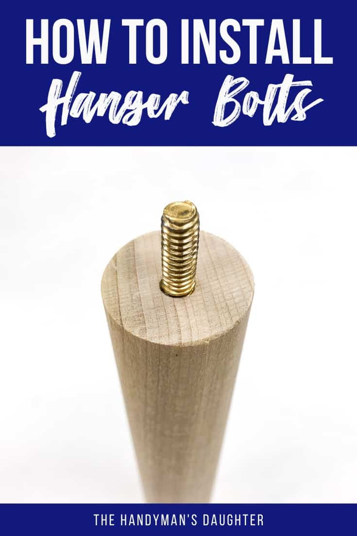 Furniture Hanger Bolt for Woodworking M5 Sturdy and Durable Double Ended Screw Dowel Screw Hanger Bolt