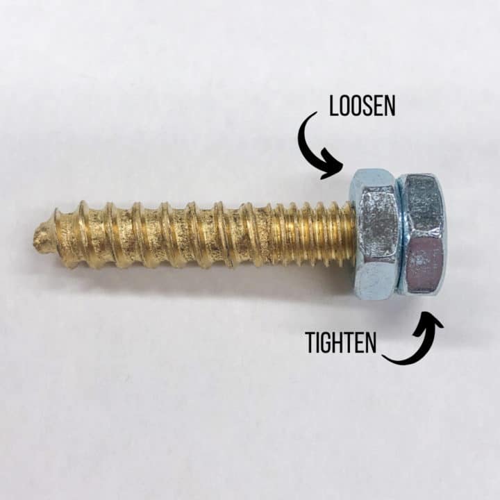 How to Install Hanger Bolts Two Different Ways The Handyman's Daughter