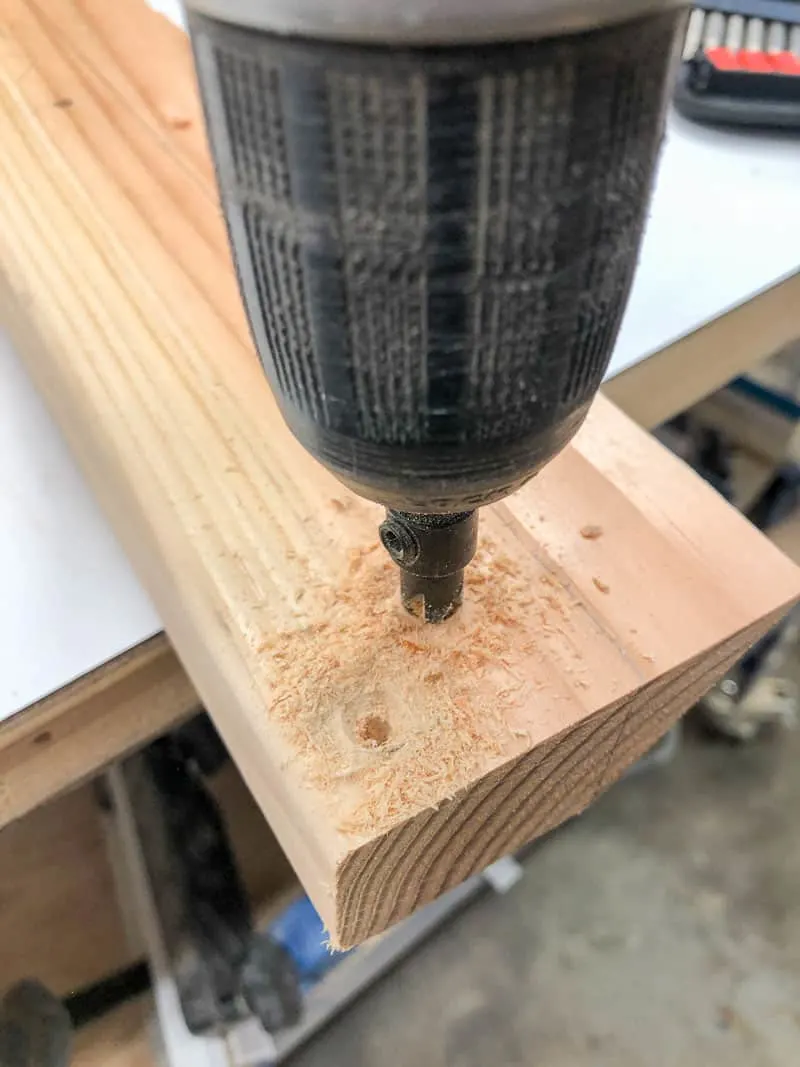 drilling countersink holes in French cleat for hangboard mount