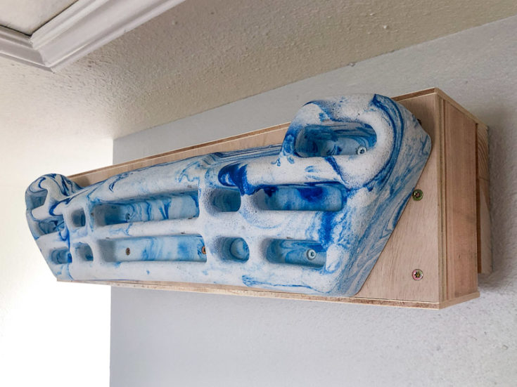 DIY Hangboard Mount for the Wall The Handyman's Daughter