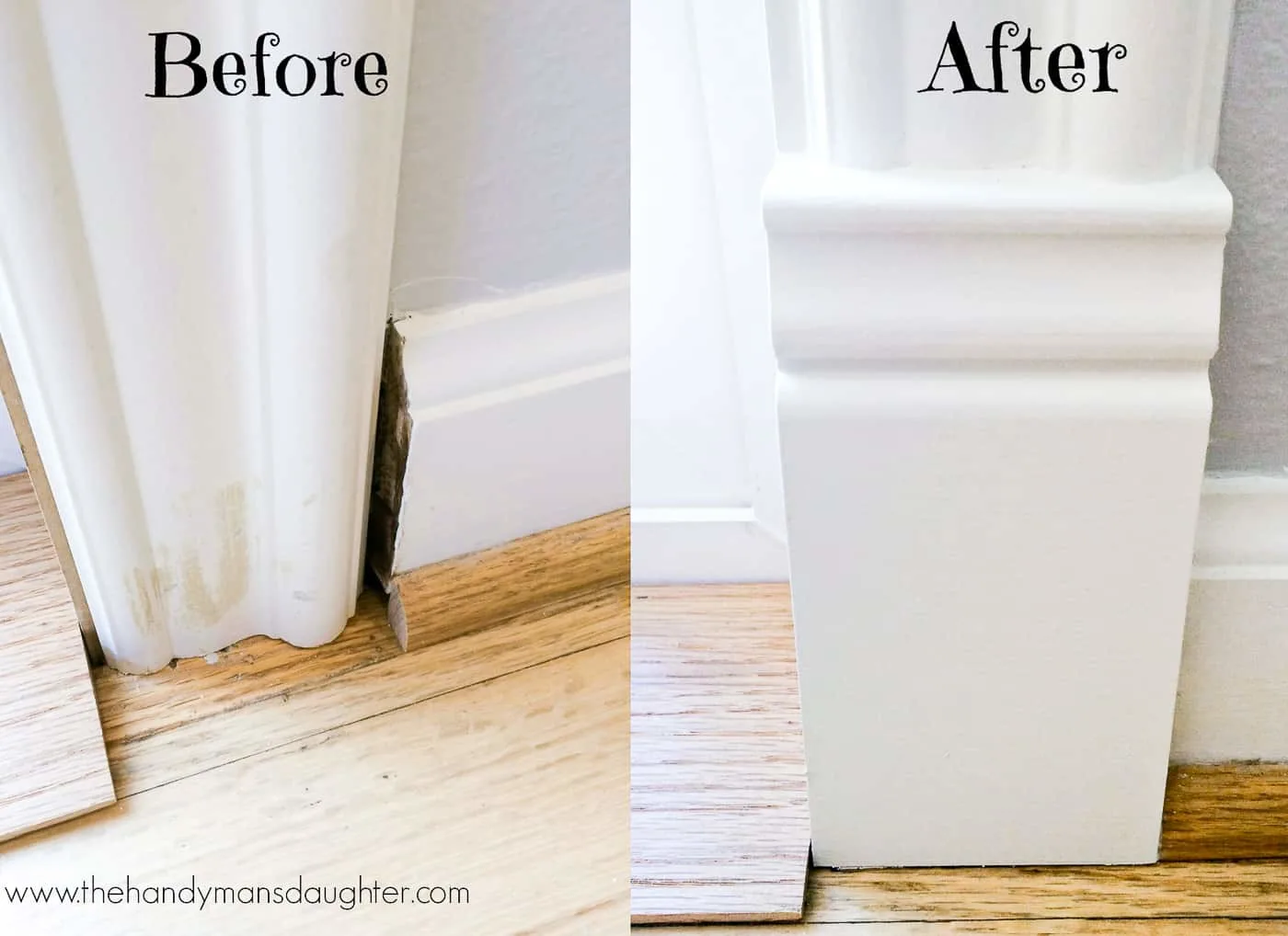 How To Remove Quarter Round Trim The Handyman S Daughter