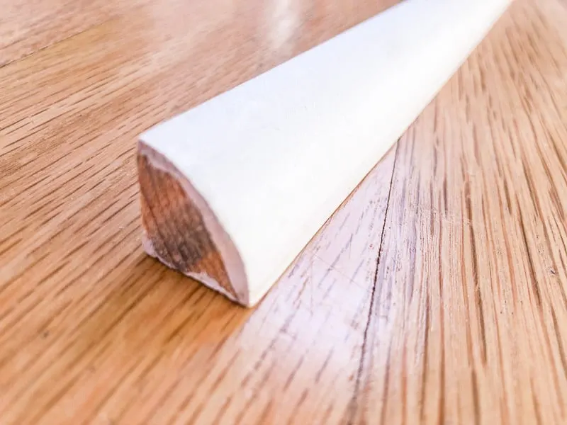 preprimed quarter round trim