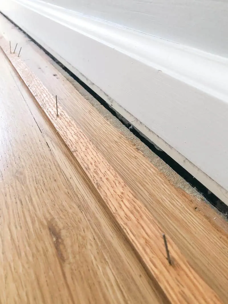 How To Remove Quarter Round Trim The Handyman S Daughter