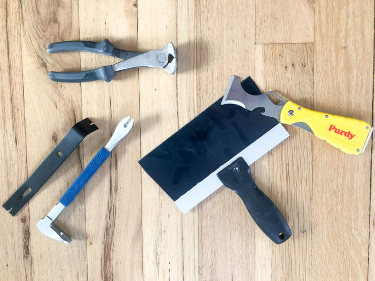 How to Remove Quarter Round Trim The Handyman's Daughter