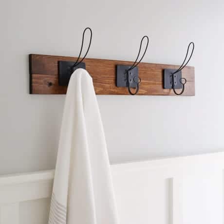 20 Genius Diy Towel Rack Ideas The Handyman S Daughter - Diy Bathroom Towel Rack Ideas