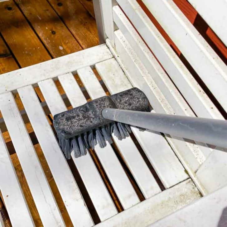 how to clean outdoor furniture