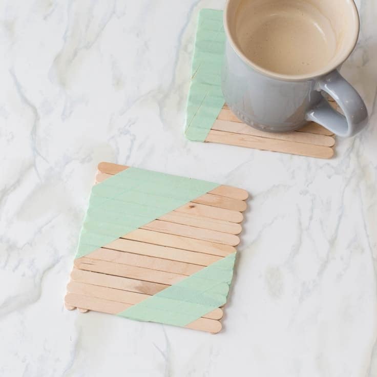 DIY Wooden Drink Coasters