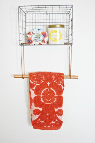 20 Genius DIY Towel Rack Ideas - The Handyman's Daughter