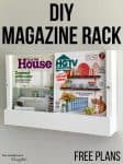 DIY Magazine Rack