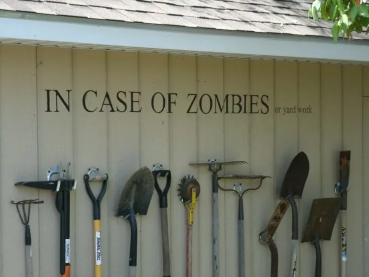 10 Genius Garden Tool Storage Ideas - The Handyman's Daughter