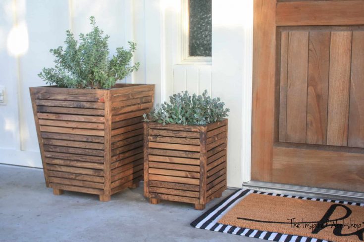 25 Amazing Diy Wooden Planters With, Building Large Wooden Planters