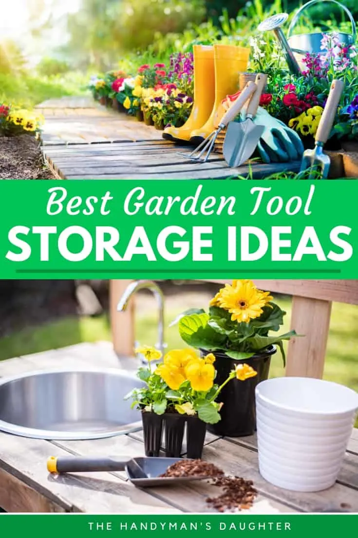 Best garden tool storage ideas