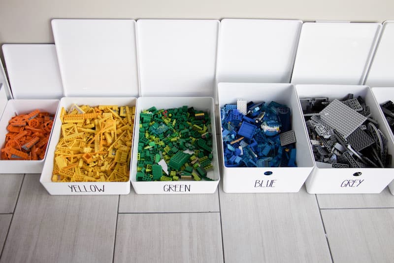 clear lego bins