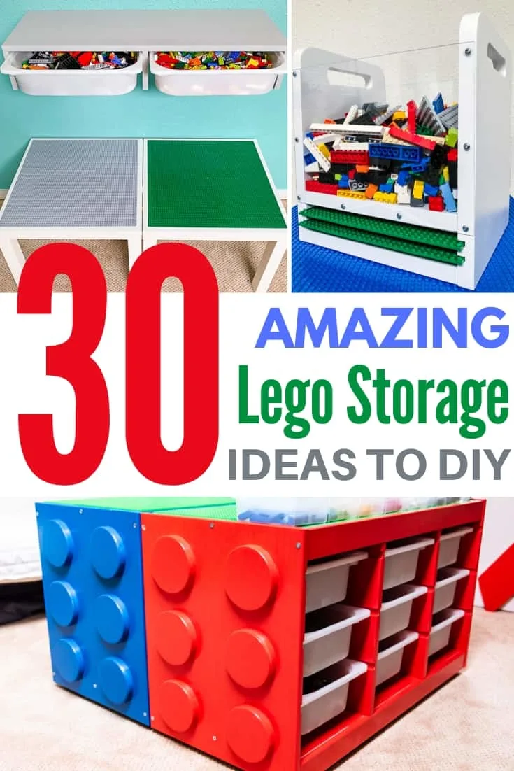 Lego Storage Ideas and Organization Tips - Caitlin Marie Design