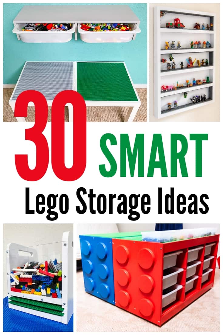 33 Lego Storage Ideas to Save Your Sanity - The Handyman's Daughter