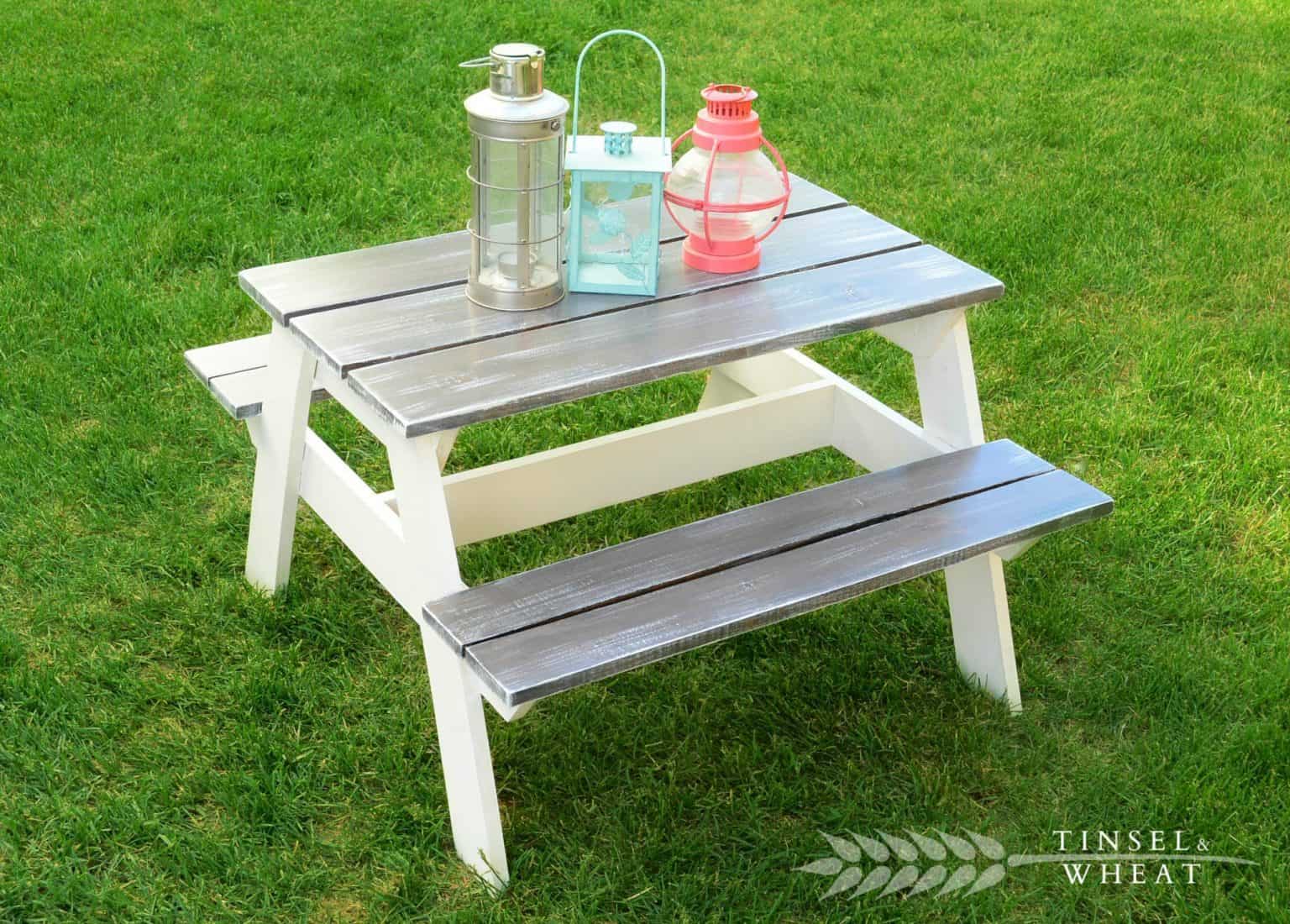 20 DIY Picnic Table Ideas to Build this Summer The Handyman's Daughter