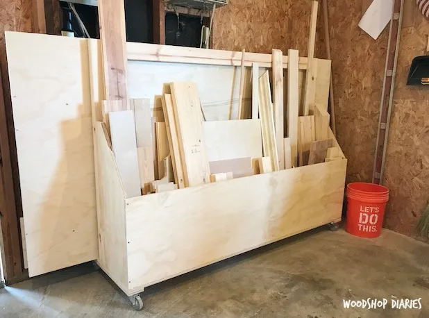 Lumber and Scrap Wood Storage Ideas - The Handyman's Daughter