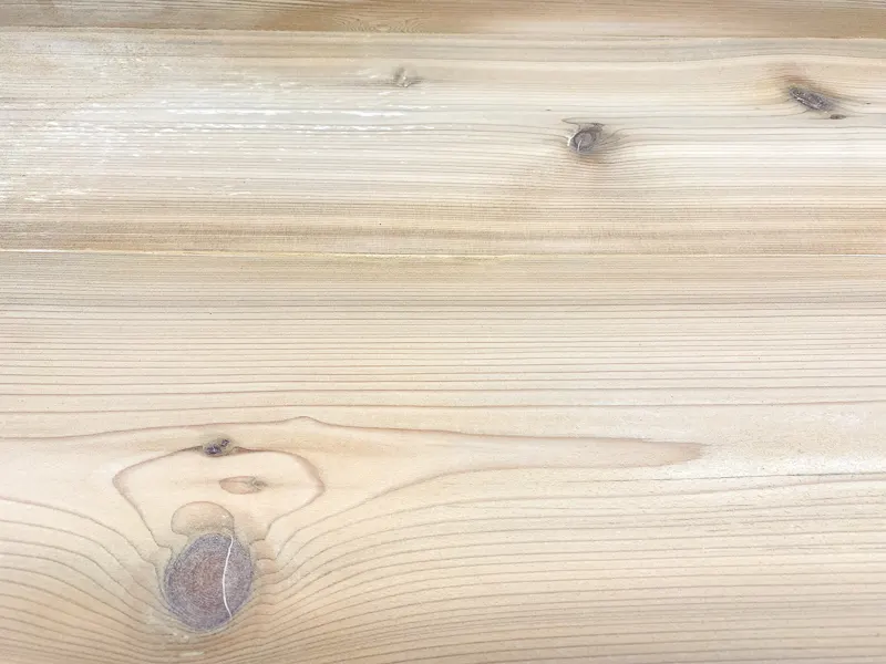 sanded versus unsanded wood after paint stripping