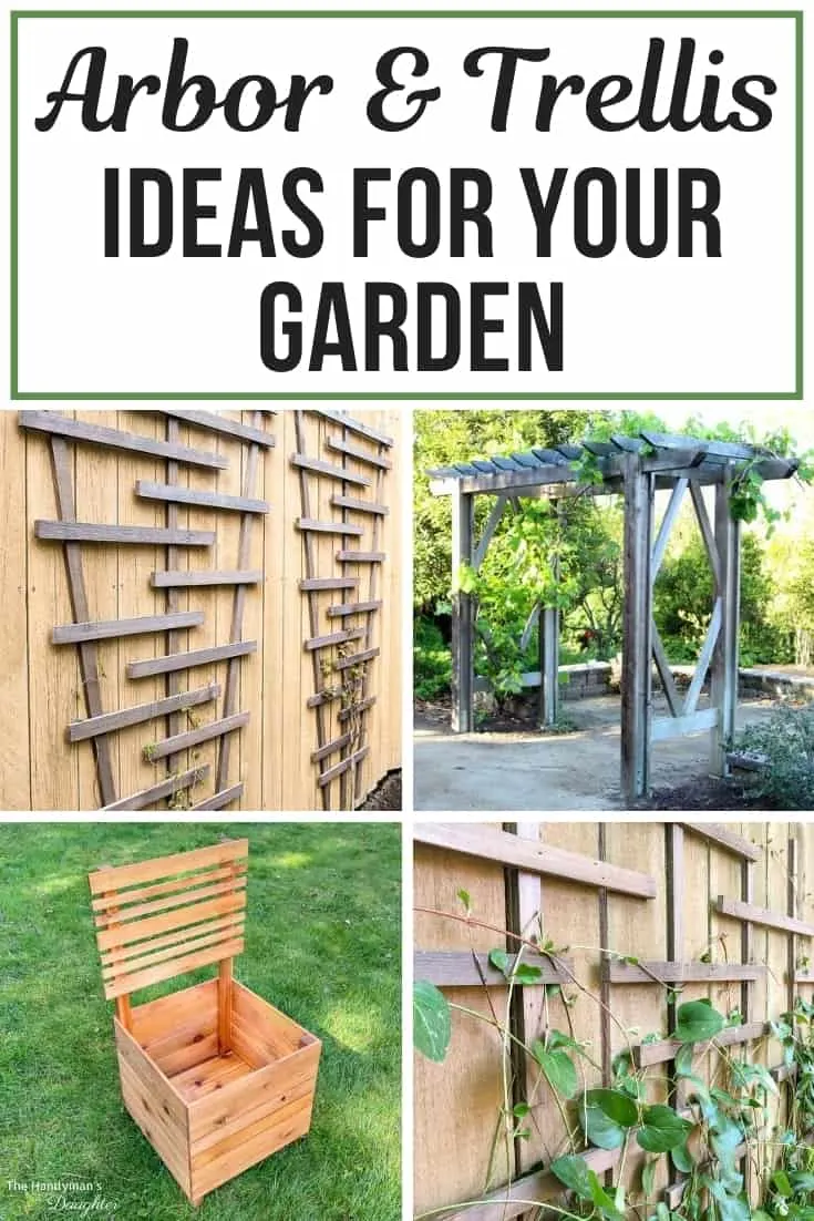 21 Diy Arbor And Trellis Ideas For Your Garden The Handyman S Daughter