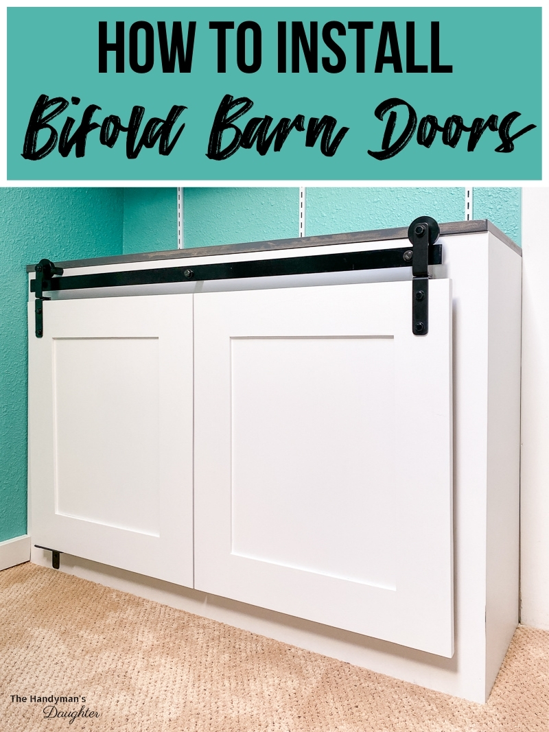 How to install bifold barn doors