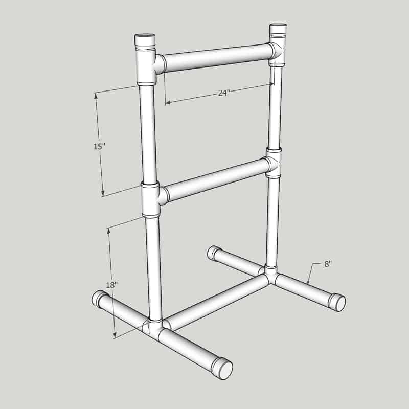 Nerf gun storage rack plans