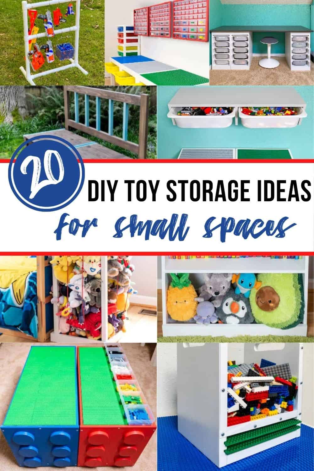 DIY Toy Storage Ideas for Small Spaces